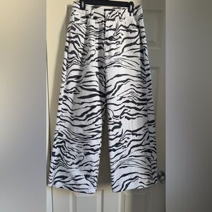 Zebra Print Pants